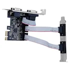 Best Price Asix99100 PCIe 4 serial computer com card