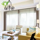European style multi-color modern vertical blind for living room