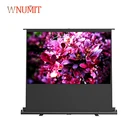 80 inch Commercial Portable Floor Rising Projection Screen