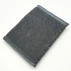 Multipurpose absorbent steel wire and Nylon fiber mesh / net sponge scouring pad for tableware cleaning