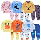 Baby Boys Girls Sleepwear Costumes Adorable Gilr Pajamas Kids Pajamas Girls Cartoon Pajamas Kids Clothes Set