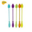Wholesale Latest Style Deep Soft Touch Brush Heat Resistance Silicone bottle cleaning brush