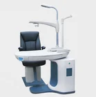 90 degree rotate Ophthalmic Motorized Refraction Chair and Table Unit for Hospital