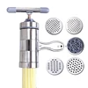 new product Amazon Top Seller Home hand Using spaghetti Tools, Stainless Steel Noodle Maker Manual Pasta Maker