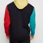 Wholesale men 100% cotton active color block xxxxl hoodies sweatshirts
