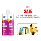 Color epoxy grout, waterproof and anti-mildew ceramic tiling adhesive for decoration