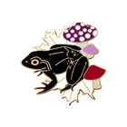 Kunshan cute animal design gold plated metal custom enamel pin with magnet