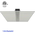 ETL cETL Hydroponic Greenhouse System 12 Band Full Spectrum 1000W Led Grow Light Timer For Plantings