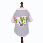 Customized High quality dog T-shirt /new design puppy clothing clothes
