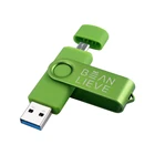 Smart Phone USB Flash Drive Metal Pen Drive 64GB Pendrive 8GB OTG External Storage Micro USB Memory Stick Flash Drive
