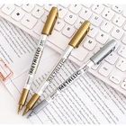 Queenstar High Quality Permanent Oil Based Gold Silver Painting Marker Pen