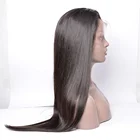 Modern Show Hair 180% Ddensity 100 Brazilian Virgin Full Lace Human Hair Wigs For Black Women With Baby Hair