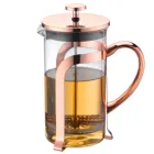 La Cafetiere Copper Coloured Pisa Stainless Steel Barista French Press Coffee Pot Jug