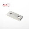 High Power Block With 2 Holes Neodym Magnet For Sale