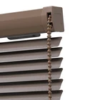 New Design Faux Wood Printing External Aluminum Blinds Light Adjustment Horizontal Venetian Blinds