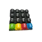 Remote Control Rubber Button Packaging Customization 10 Years Manufacturer Conductive Custom Silicone Buttons for