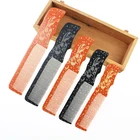 New Styling Direct Wooden Hair comb Hair Anti-Static Hair Beard Comb Set