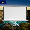 portable floor tripod stand projection screen for outdoor projector
