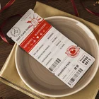 Chinese brand 9*20.6cm cheap red wedding invitation card