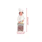 Home Kitchen Decorative Chief Bread Cook 3D Resin Souvenir Fridge Magnet