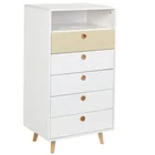New living room furniture modern wood cabinet with drawers
