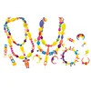 Plastic DIY Pop Snap Beads Educational Bracelet Craft Kit For Kids