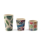 New style bamboo fiber water bottle with handle