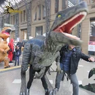 DSDC003 DINOSKY realistic Raptor walking dinosaur costumes