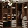 China Factory Customized Modern Bedroom Wooden Sliding Wardrobe