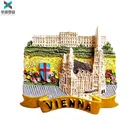 Amazon Hot Sales Custom Tourist Souvenir Cities Name Resin Fridge Magnet 3D