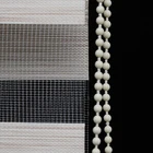 Zebra Roller Blind Shade Fabric French Style Double Layer Fabric Horizontal Blinds