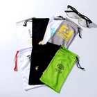 microfiber suede fabric lens cleaning cloth suede pouch