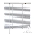 Adjustable 25mm Slats Metal Headrail Wand System Aluminum Venetian Window Blind