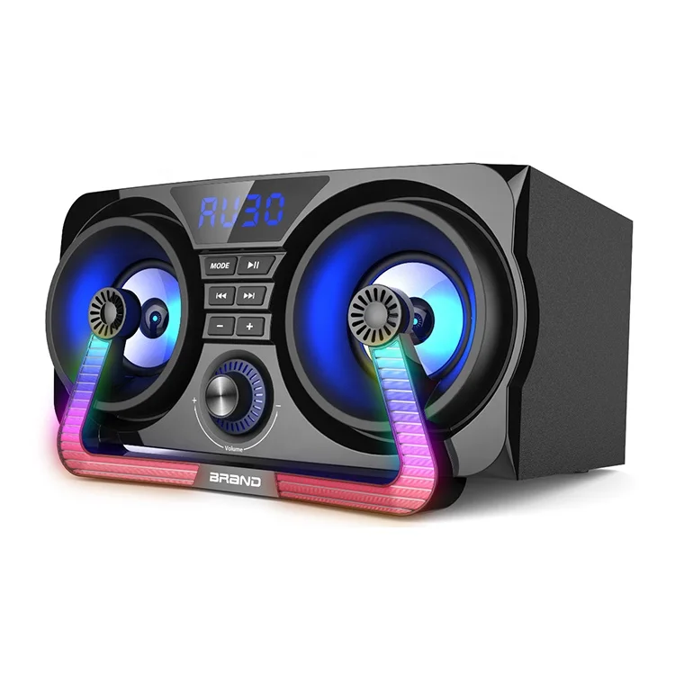 TS-1001 New Design Portable Speaker with USB/FM/SD card/BT/LED Display/Remote Control - ANKUX Tech Co., Ltd