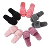 New fashion ladies slippers women ladies soft home shoes indoor faux fur Slippers