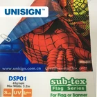 Factory Direct Dye Sublimation Printing Textile Mesh Flag Fabric