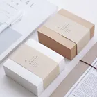 cube notepad Extra thick 10*10 size glue kraft sticky note papelaria sticky notes