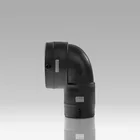 HDPE SDR11 electrofusion elbow 90 45 degree pe pipe fitting