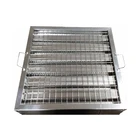 Kitchen hood metal stainless steel baffle grease filter
