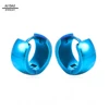 classic jewelry Plated blue Men earring Stainless steel arc Huggie earrings