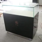Professional factory display showcase counter modern display cabinet