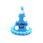 Happy First Birthday Party Hats Decor Cap Birthday Hat Princess Crown