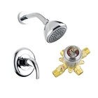 Gubid China UPC cUPCc Wall Mounted Concealed Bathroom Rain Shower Mixer Tap Faucet Set Shower Kits
