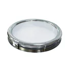 Wholesale Cheap Sectional Overhead Garage Door Round Stainless Steel Windows