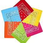 Multi-Purpose Cowboy Bandana Hat 22x22 inch Cotton Head durags bandanas
