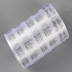 Custom Design Washing Satin Care Print Clothing Label