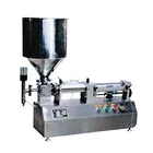 Small Semi Automatic Food Thick Liquid Paste Filling Machine For Milk