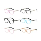 2019 New Style Fashion Design Metal&Plastic Unisex Cheap with case Anti Radiation Computer Reading Glasses