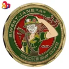 Welcome Custom Gold plated Pocket Golden coin for sale