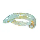 Inflatable Air Beach Sofa Pool Floating Lounger Chair with Glitter